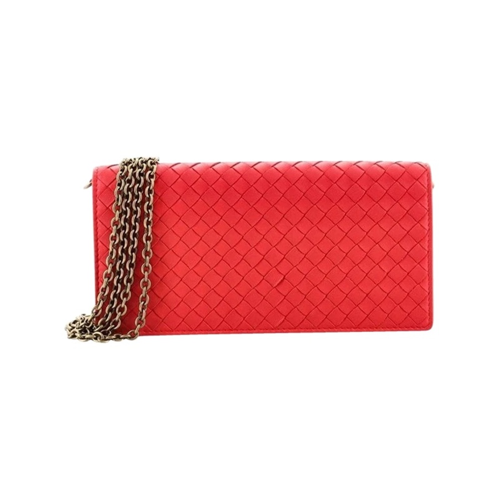 Bottega Veneta Wallet on Chain Intrecciato Nappa